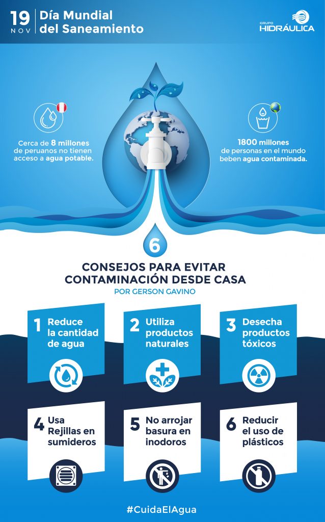 consejos saneamiento agua potable grupo hidráulica